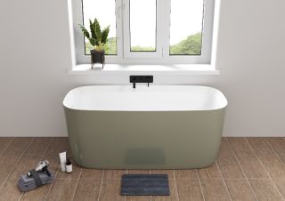 Акриловая ванна Allen Brau Infinity 2.21003.21/CGM 170x78 см